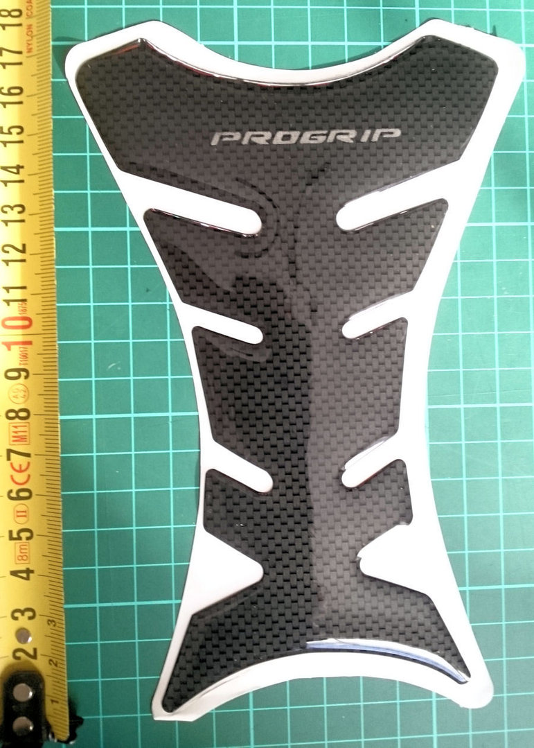 PROTECTION RESERVOIR MOTO GEL EFFET CARBONE PAD STICKERS PROTEGE RAYURE PROGRIP 